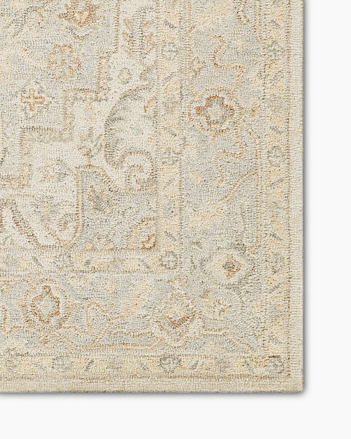 Albany Hand-Tufted Rug - 5' x 8' / Light Blue