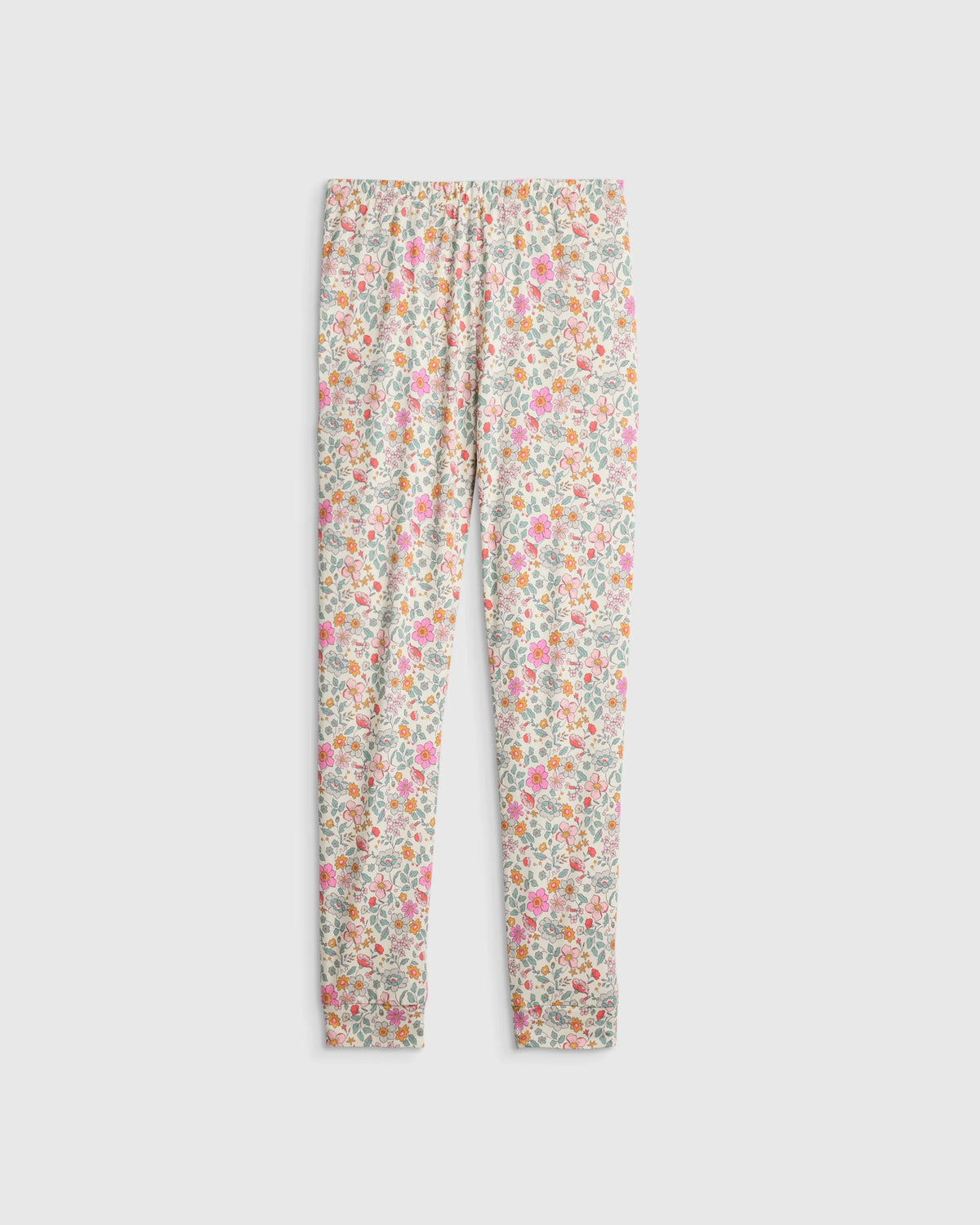 Bamboo Long Sleeve and Pant Pajama Set - 2T / Wildflower Dreams