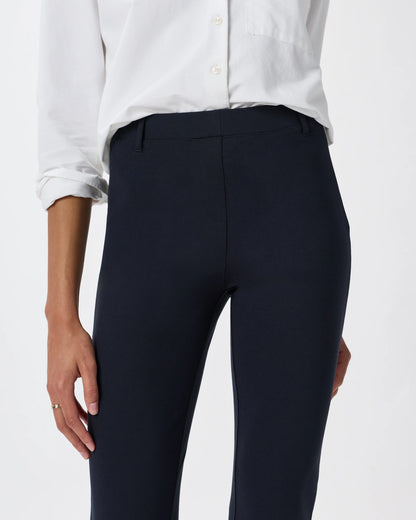 Ultra-Stretch Ponte Straight Leg Pants - XS / Morel Grey