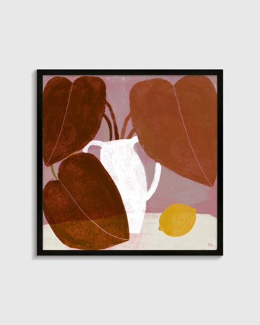 Autumn by Marco Marella - 21.25"x21.25" / Black