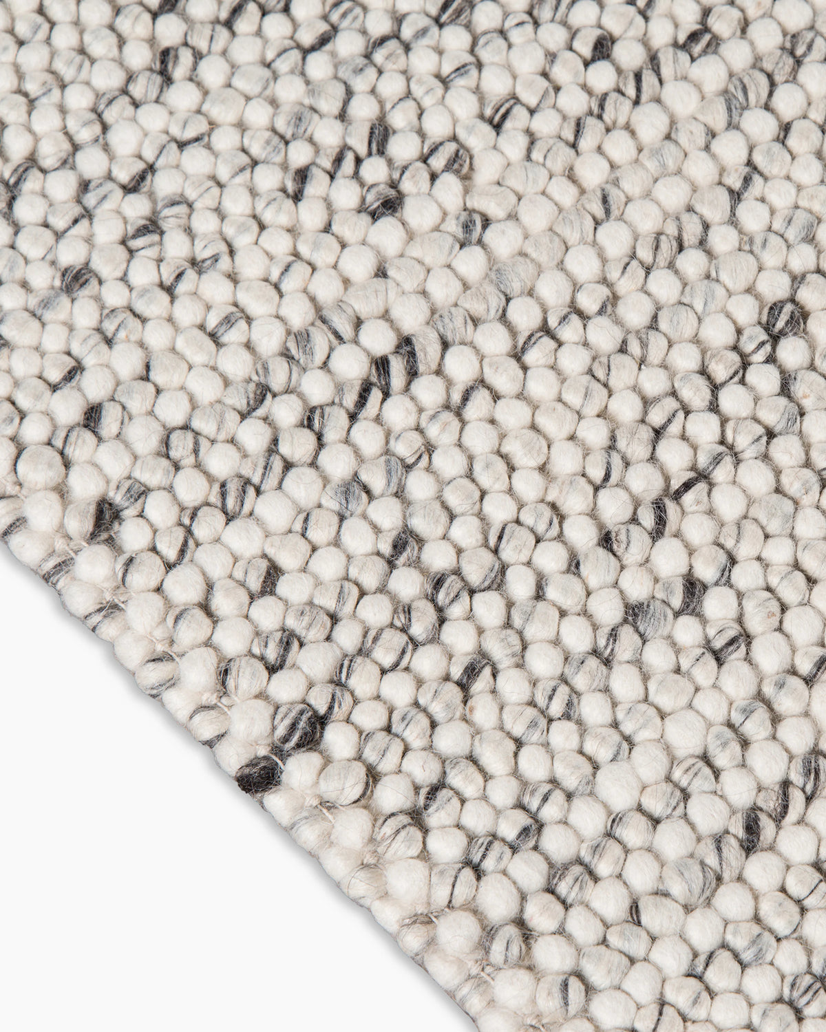 Tribeca Handwoven Wool Rug - 3' x 5' / Cream