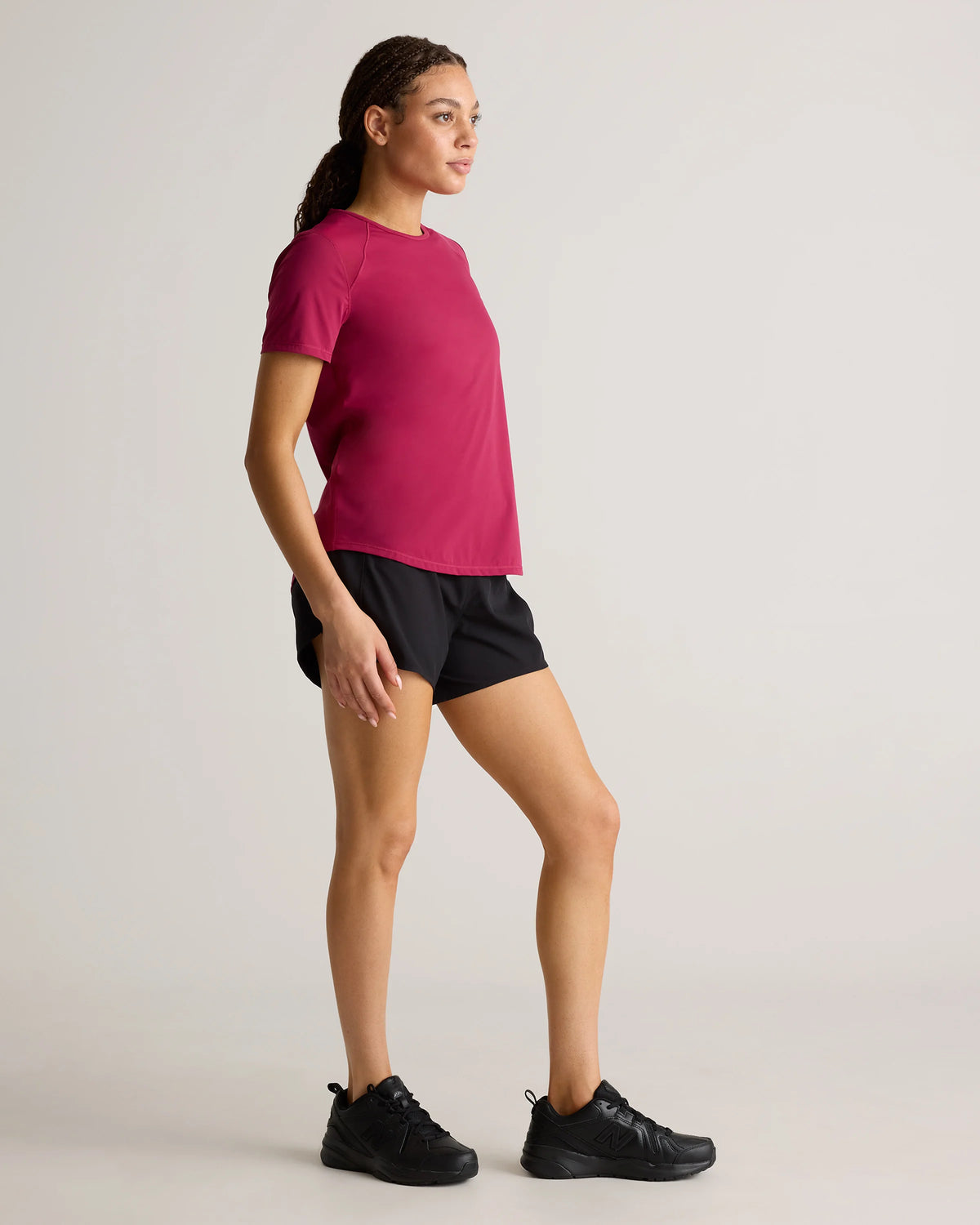 Essential Run Tee - XS / Berry