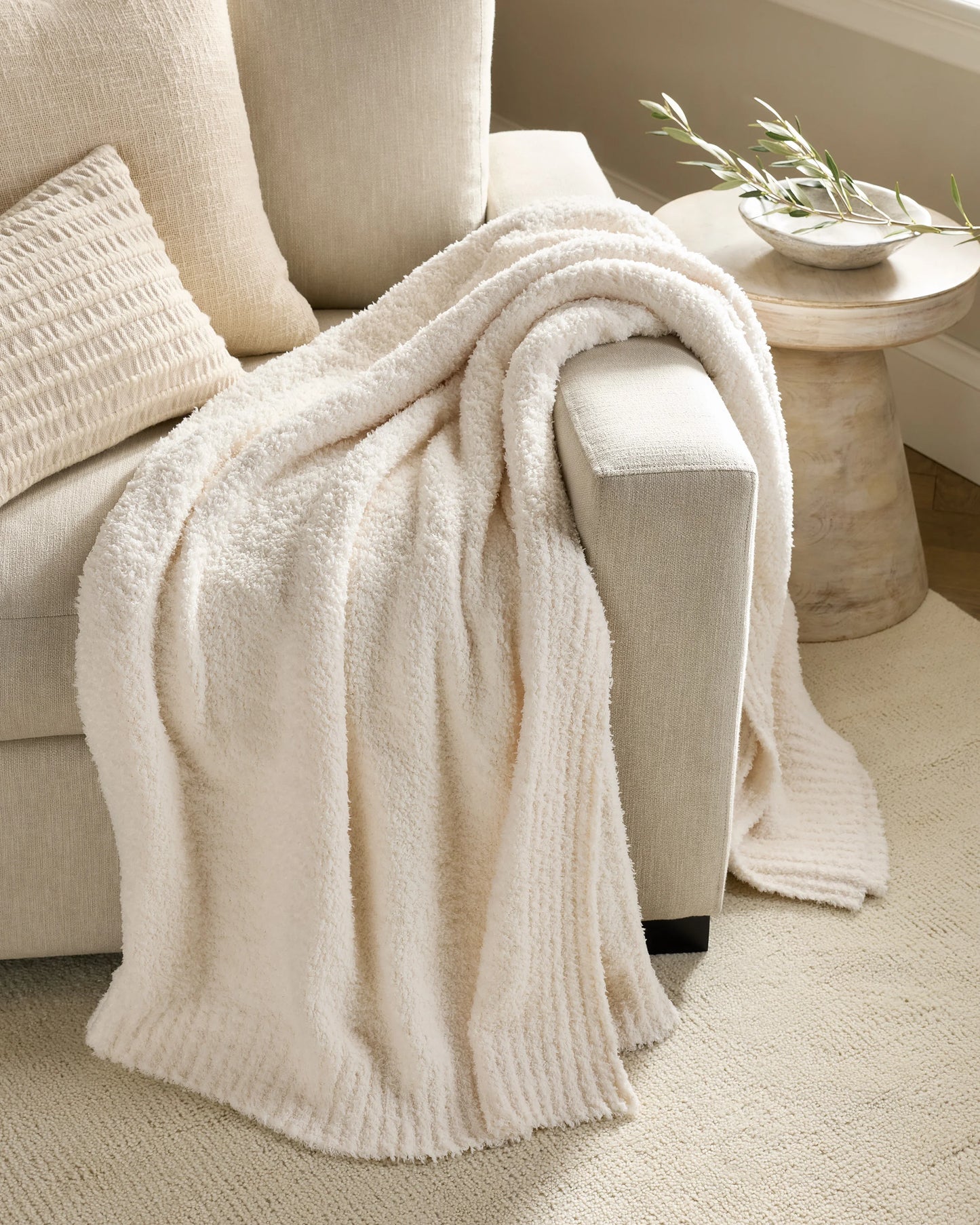 Ultra Cozy Throw - 60x72 / Ivory