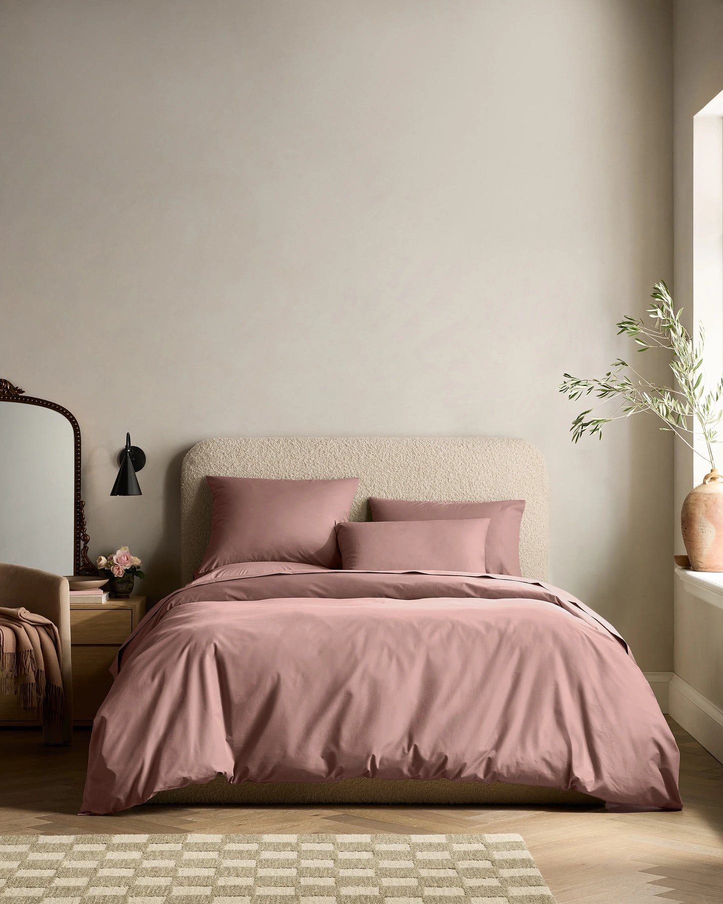 Organic Crisp Percale Sham Set - Standard / White