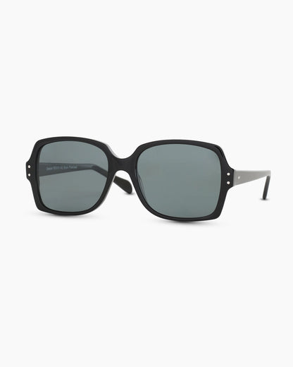 Sawyer Polarized Acetate Sunglasses - One Size / Black with Grey lens