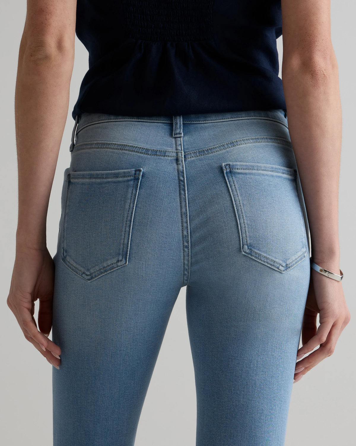 Luna Stretch Flare Jeans - 24 / Black