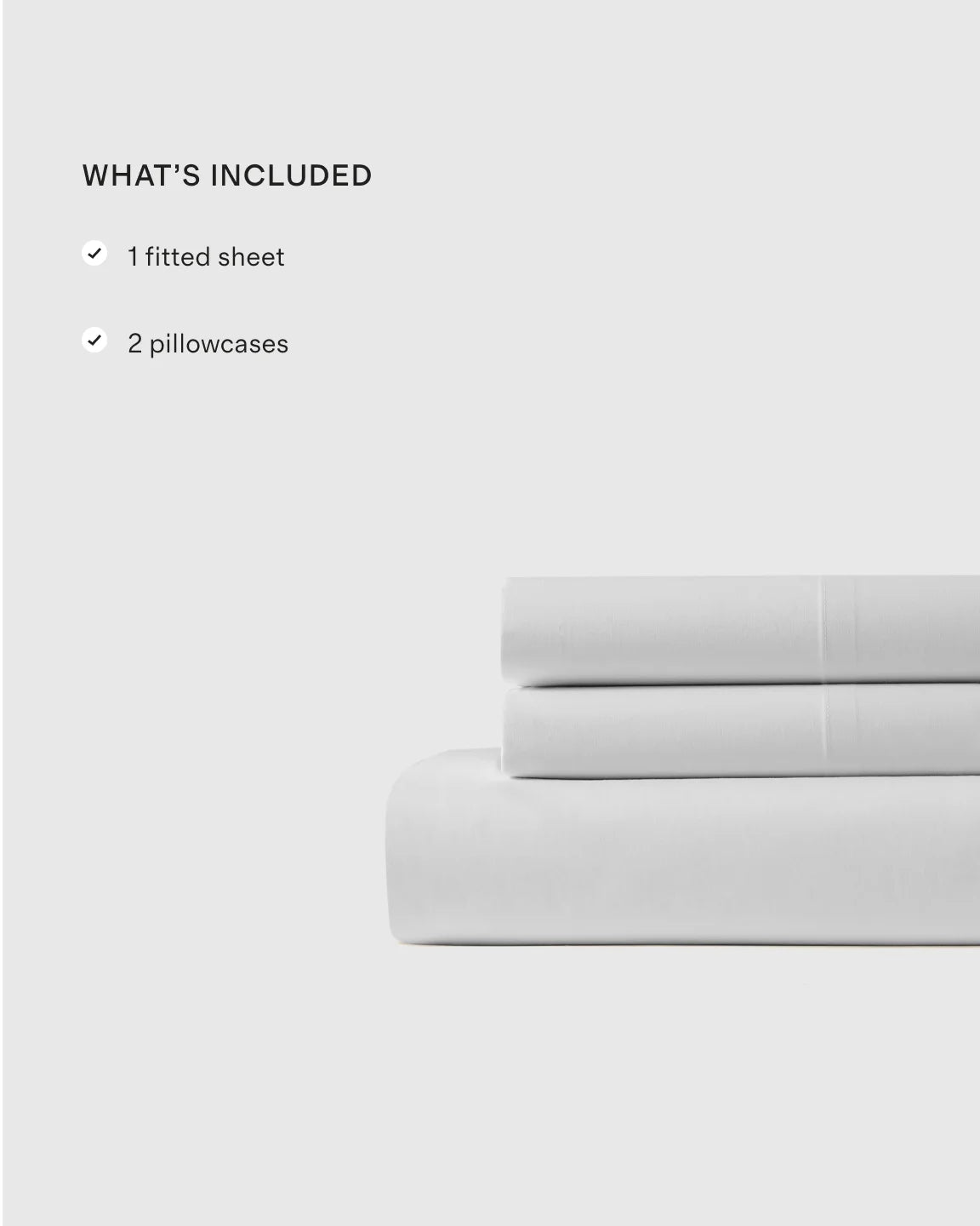 Organic Crisp Percale Embellished Fitted Sheet Set - Twin / White/Navy