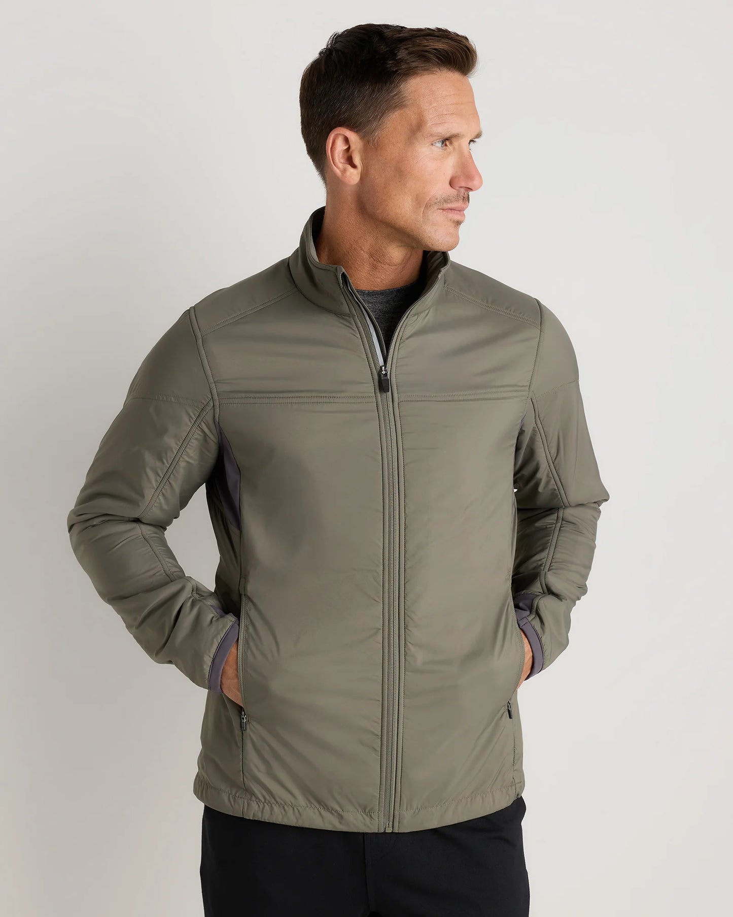 Weather Proof Fleece-Lined Jacket - S / Rich Black
