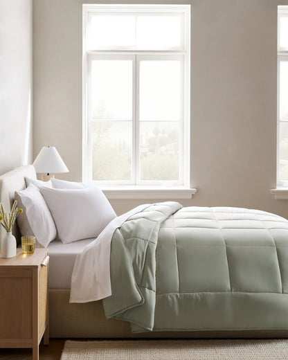 Bamboo Comforter - Twin / Soft Pink