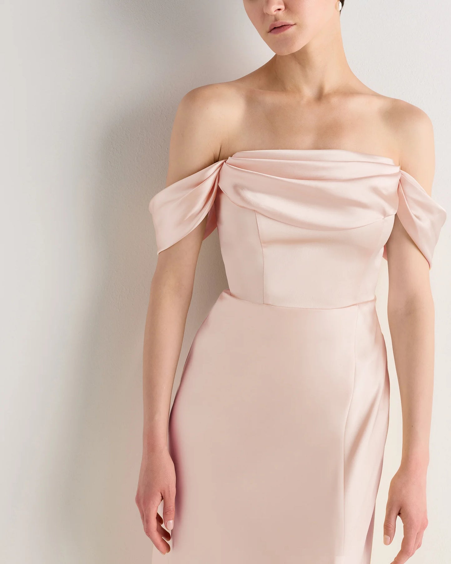 Aurora Stretch Satin Convertible Dress - 0 / Garden Sage Green