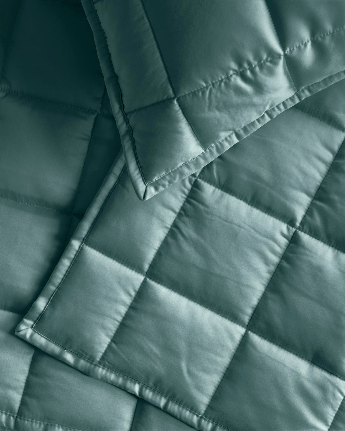 Bamboo Box Quilt - Twin / Sage