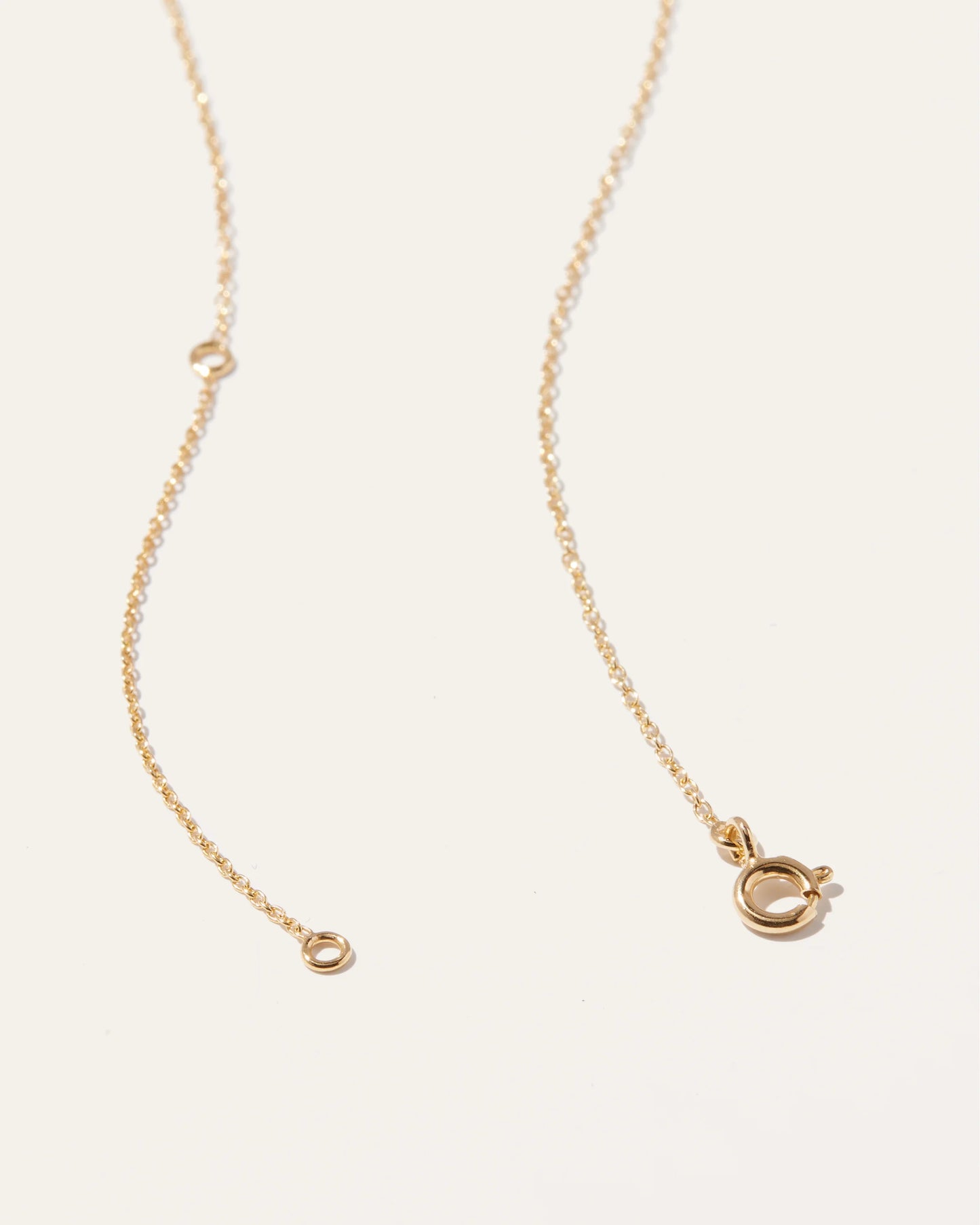 14K Gold Pave Diamond Heart Necklace - One Size / Yellow Gold