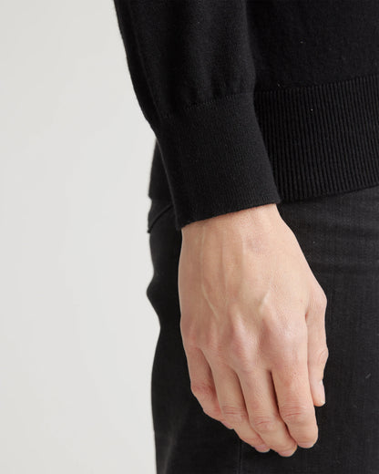 Lightweight Cotton Cashmere Cardigan - XS / Heather Oatmeal