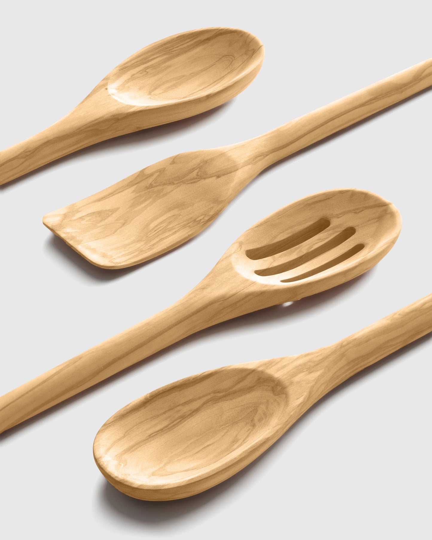 Italian Olivewood Utensil Set - Set of 4 / Olivewood