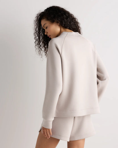 CloudComfort Crewneck Sweatshirt - XS / Pebble Beige