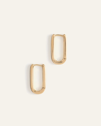 U Hoops - One Size / Gold Vermeil