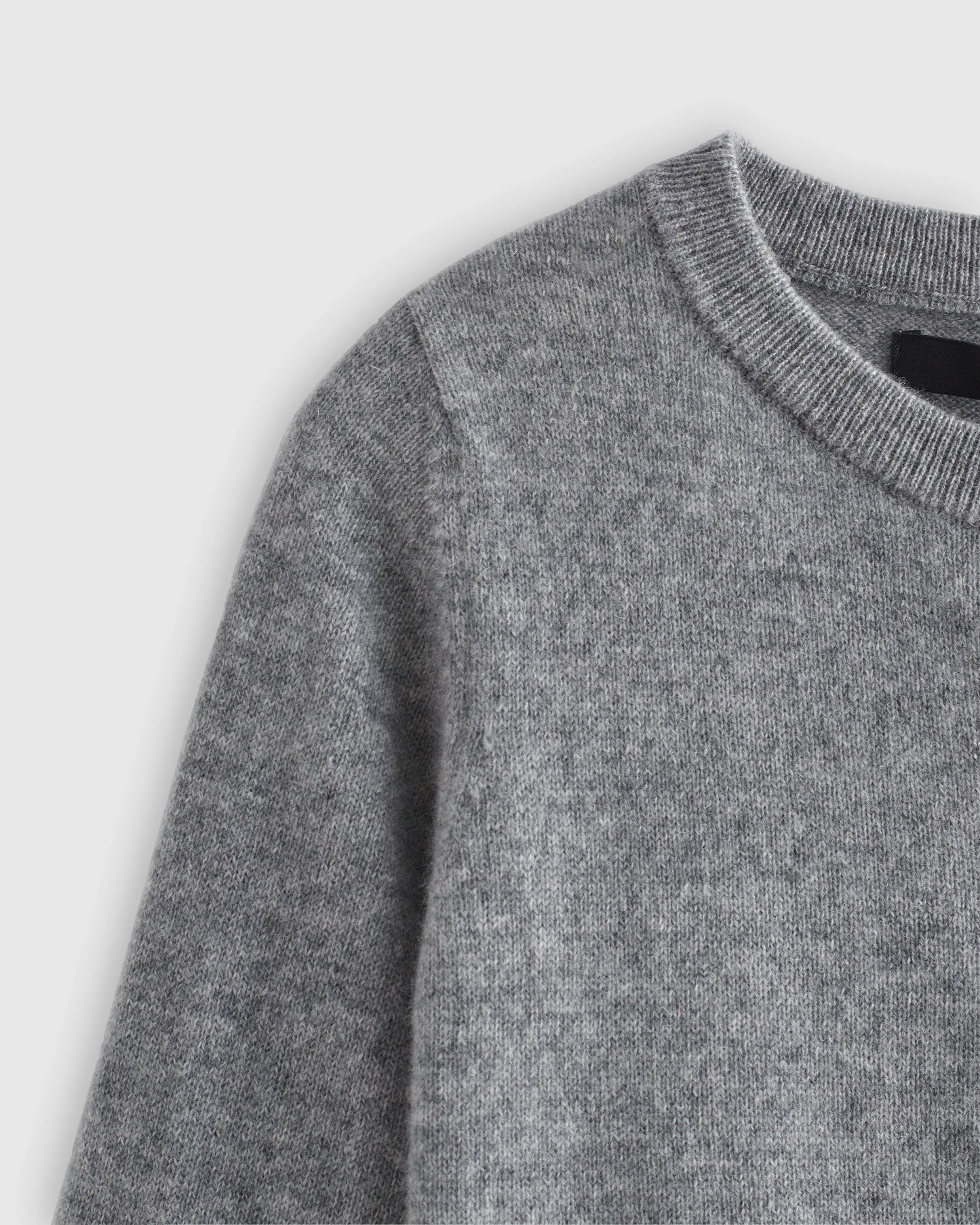Washable Cashmere Cardigan - 6 / Heather Grey