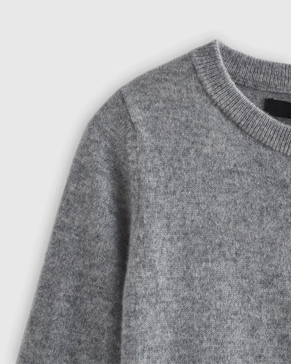 Washable Cashmere Cardigan - 6 / Heather Grey