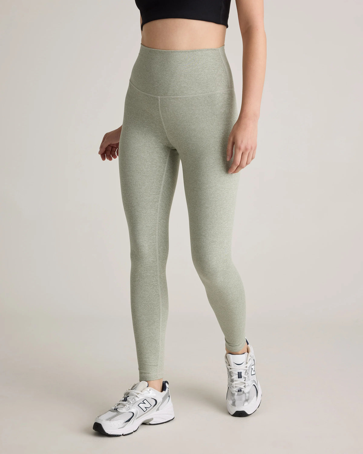 Ultra-Soft High-Rise Legging - XS / Heather Oatmeal