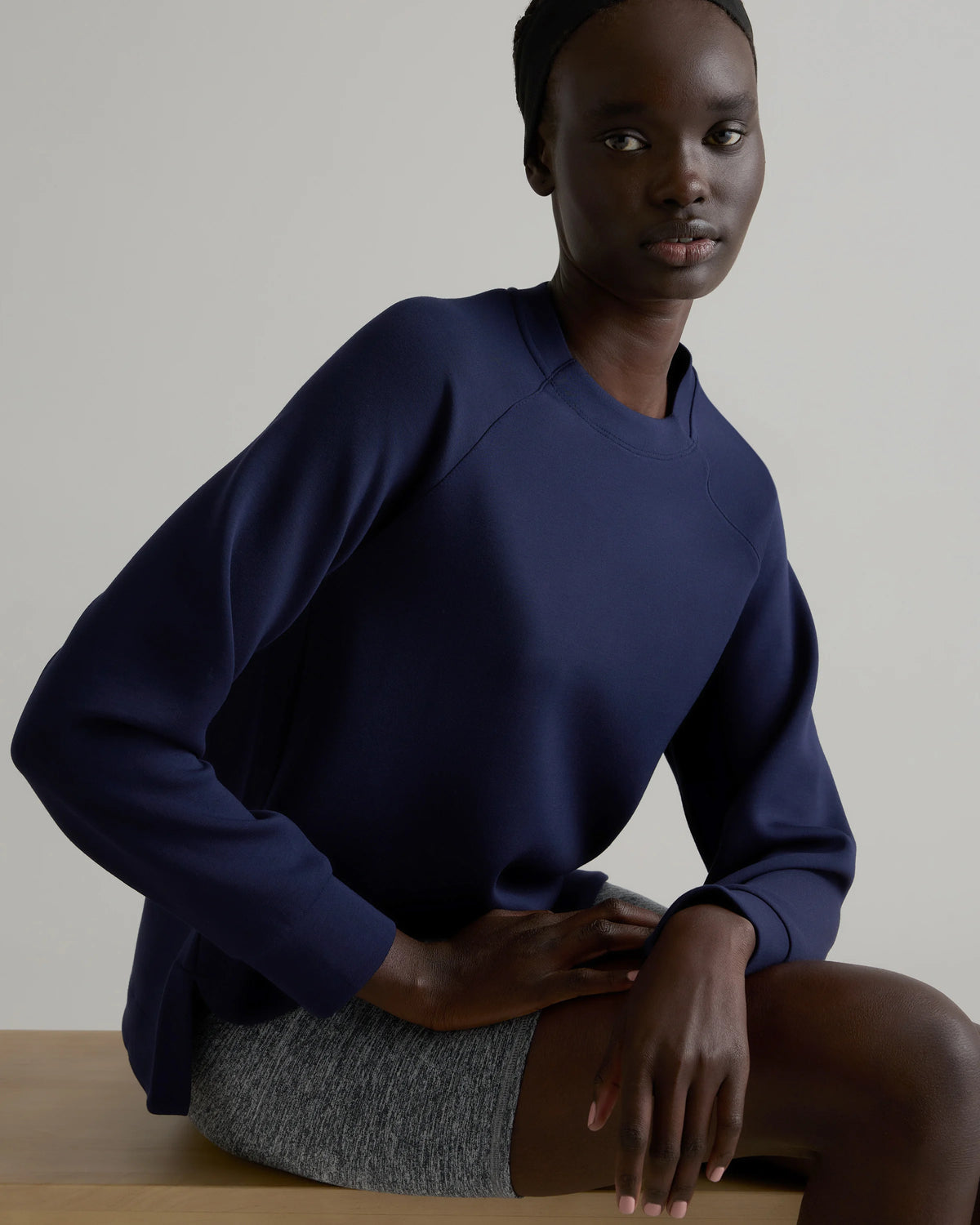 CloudComfort Crewneck Sweatshirt - XS / Pebble Beige