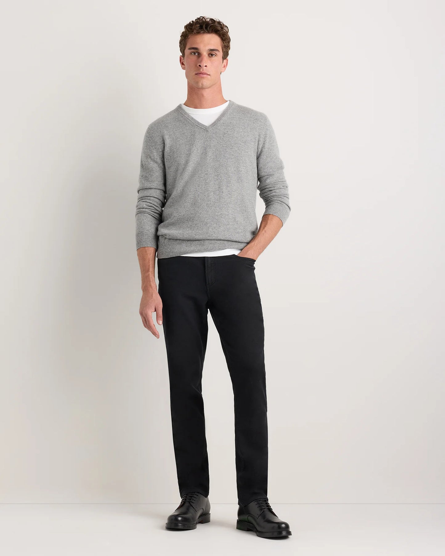French Terry 5-Pocket Pants - Slim - 30X30 / Bayberry Olive