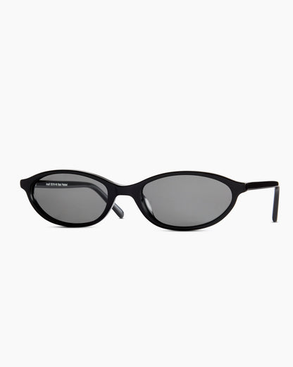 Amalfi Polarized Acetate Sunglasses - One Size / Black with Grey lens