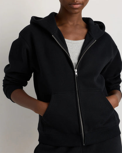 Everyday Fleece Full-Zip Hoodie - XS / Coastal Sage