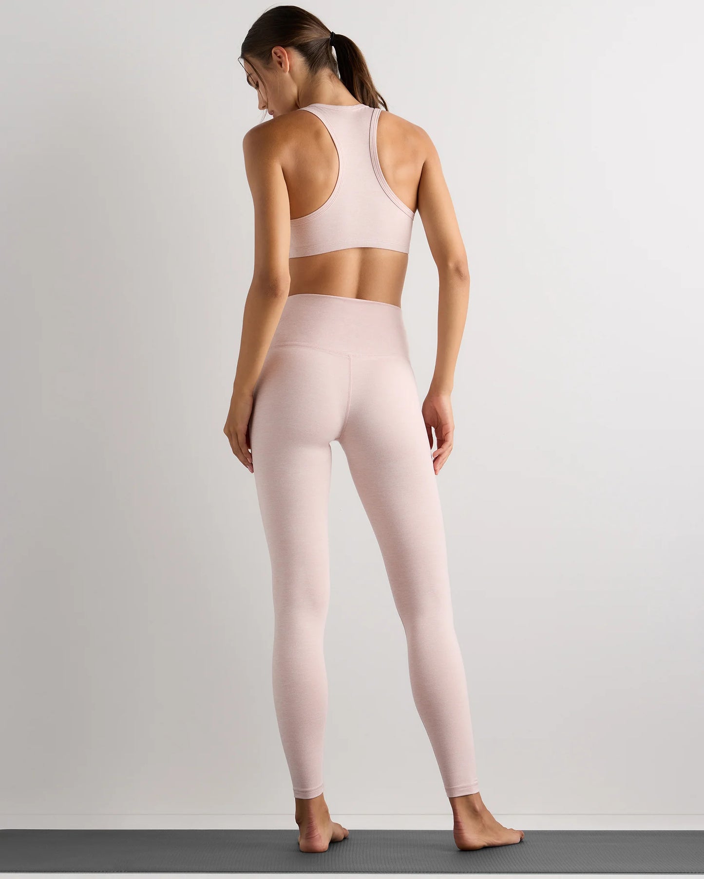 Ultra-Soft High-Rise Legging - XS / Heather Oatmeal