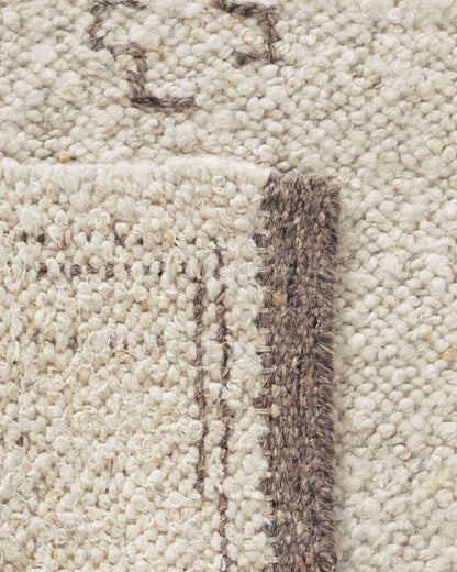 Saira Hand-Loomed Wool Rug - 5' x 8' / Charcoal