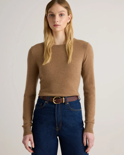 Allegra European Leather Belt - XS / Saddle