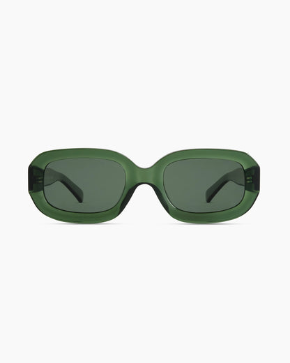 Santorini Polarized Acetate Sunglasses - One Size / Ginger Tortoise with Grey Lens