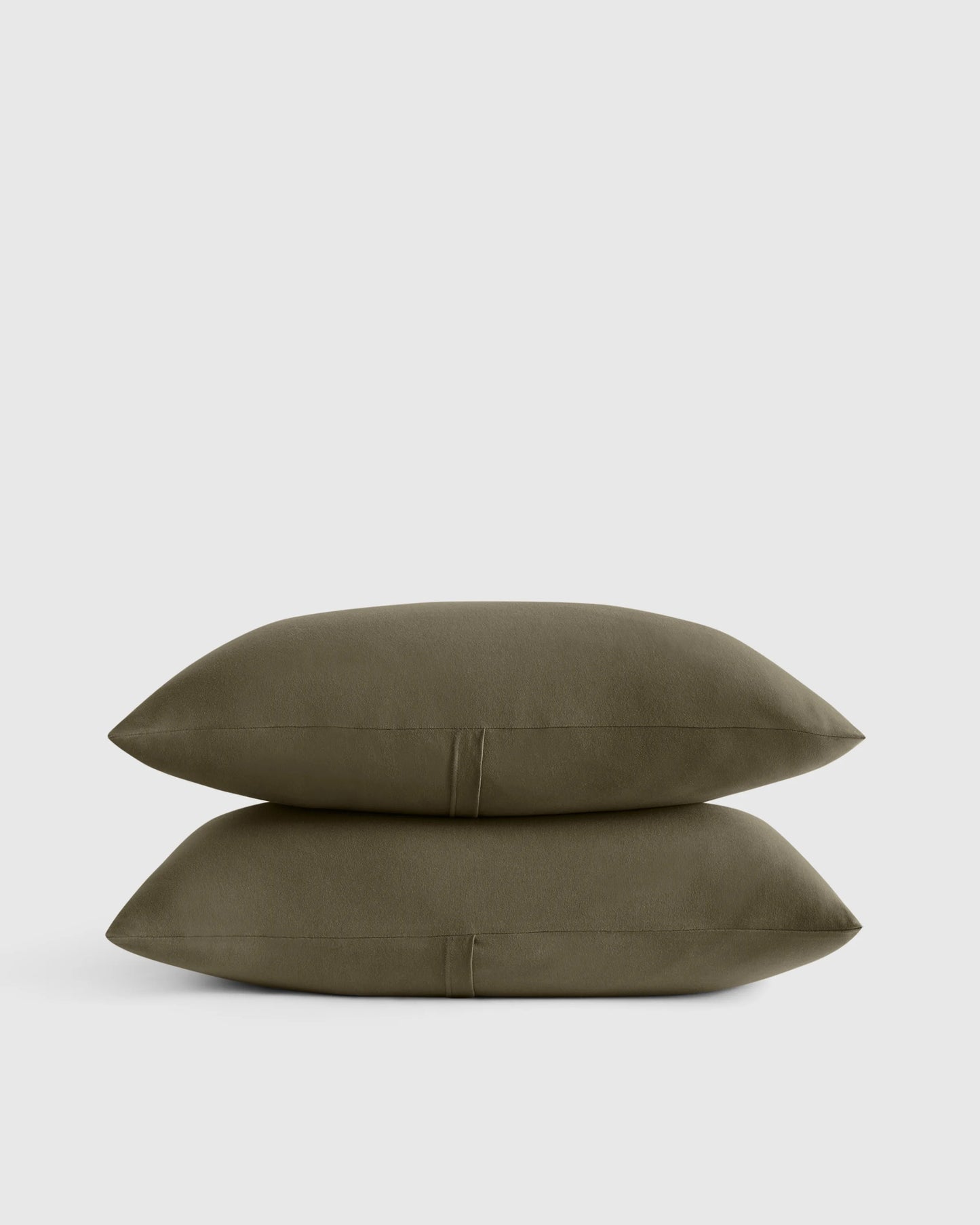 Organic Jersey Sham Set - Standard / Heather Grey