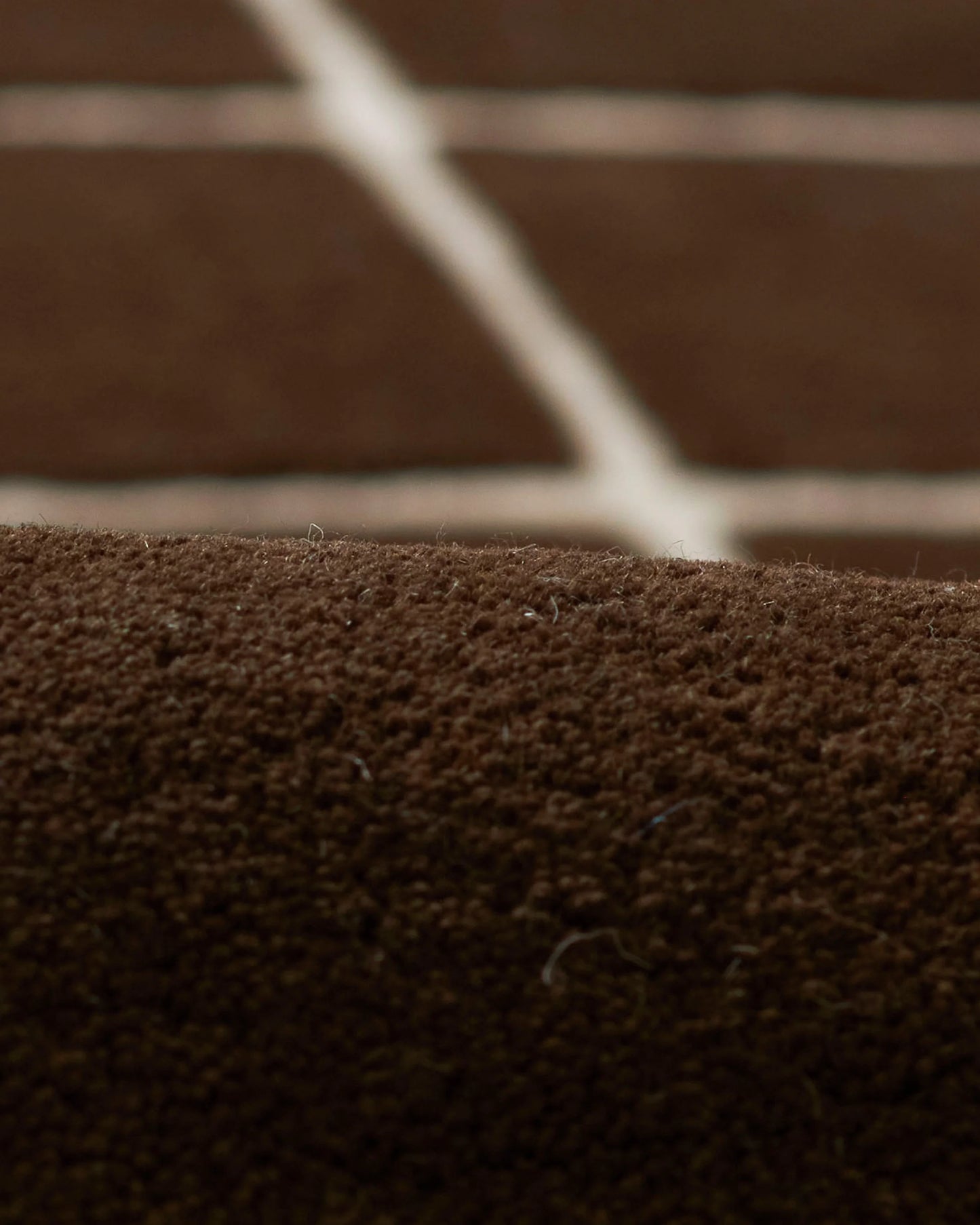 Bowie Wool Rug - 5' x 8' / Brown