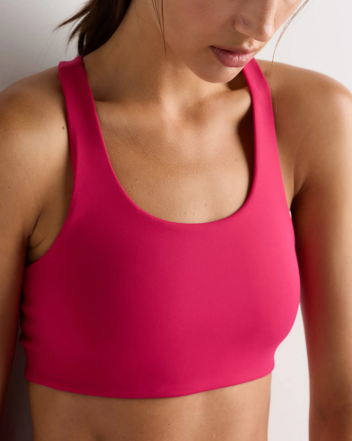 Ultra-Form Scoop Neck Longline Bra - XS / Black Camo