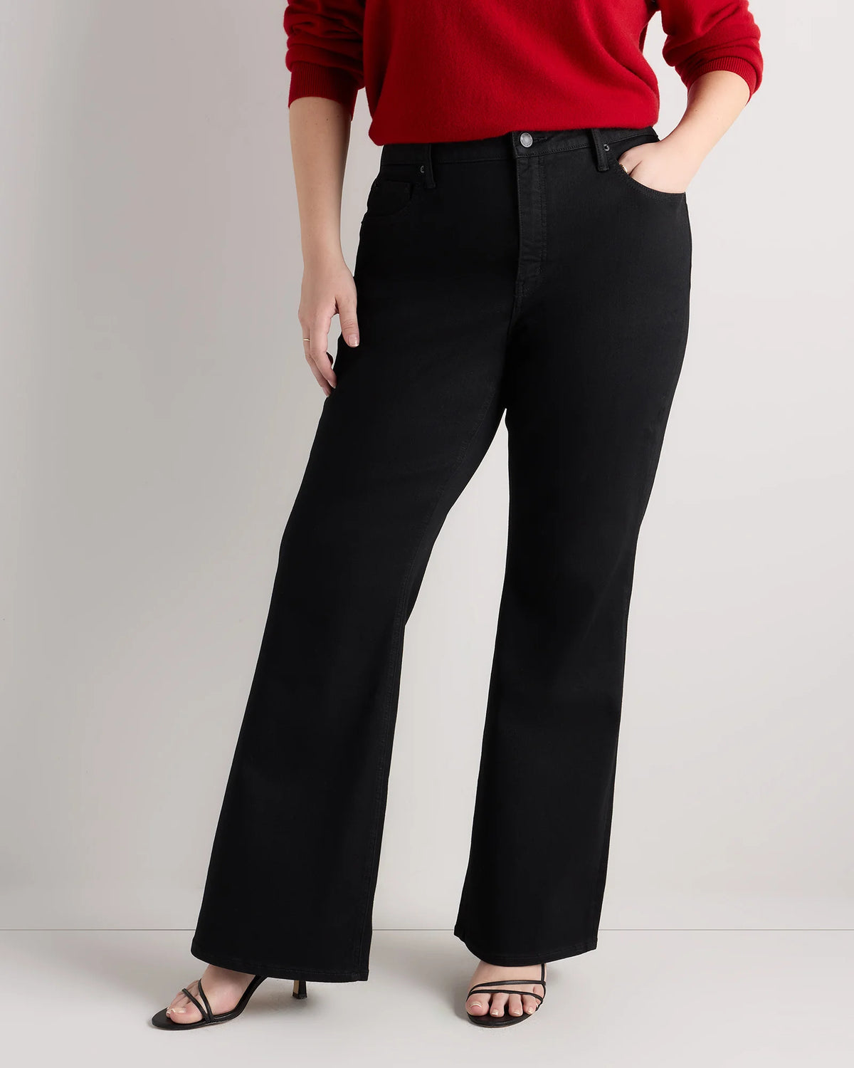 Luna Stretch Flare Jeans - 33 / Seaside Blue