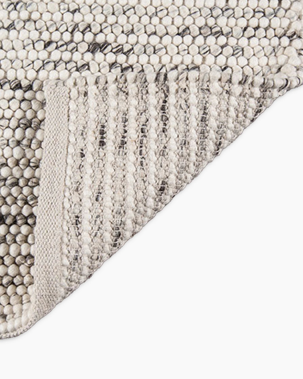 Tribeca Handwoven Wool Rug - 3' x 5' / Cream