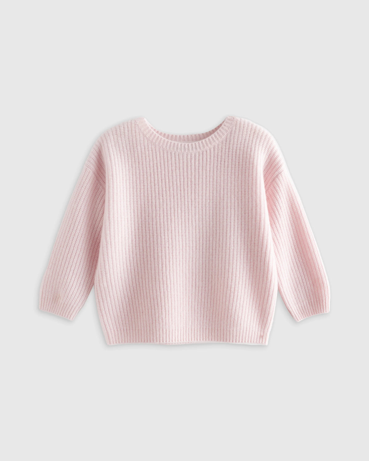 Washable Cashmere Fisherman Tunic Sweater - 2T / Ivory