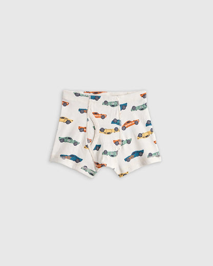 Boys 100% Organic Cotton Boxer Brief 7-Pack - 2T / Boy Multi Pack