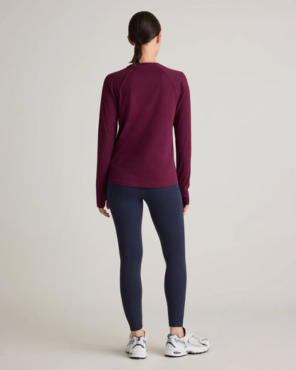 Ultra-Form Long Sleeve Top - XS / Plum