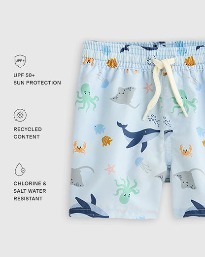 Swim Trunk - 0-3M / Alligators