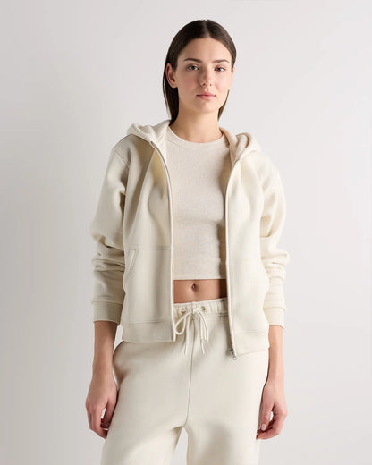 Everyday Fleece Full-Zip Hoodie - XS / Coastal Sage