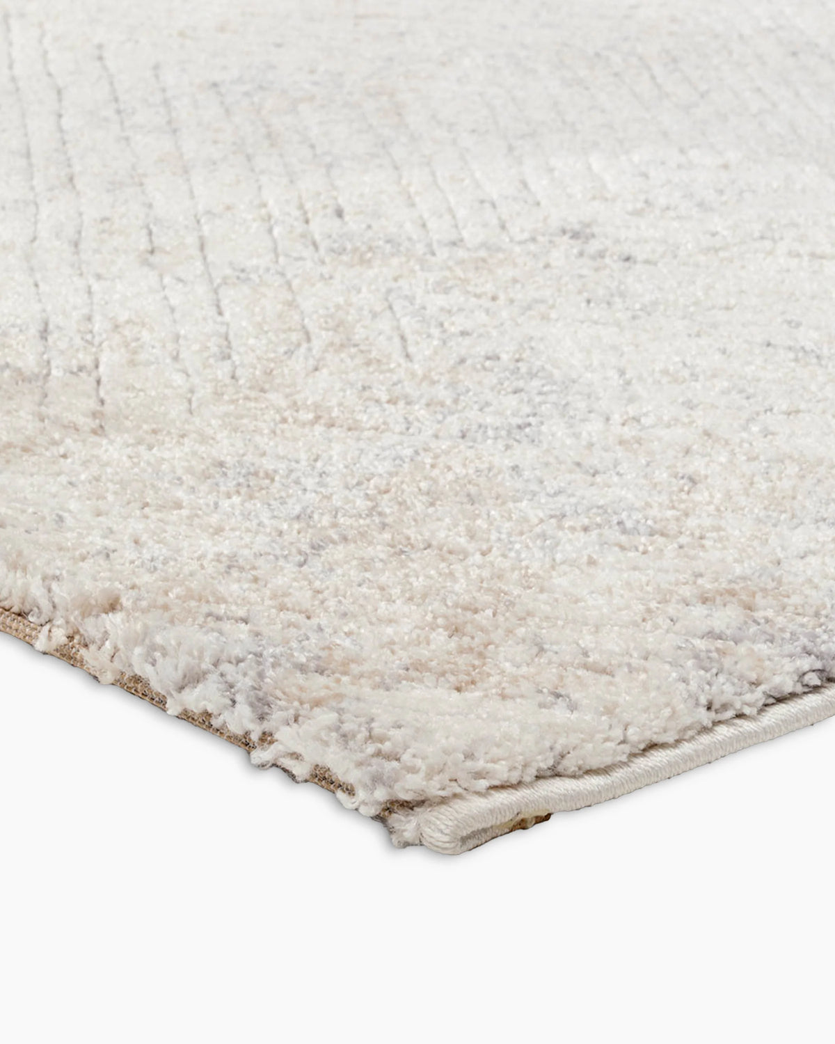 Mateo Plush Performance Rug - 5' x 7'6" / Light Grey