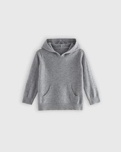 Washable Cashmere Hoodie - 2T / Oatmeal