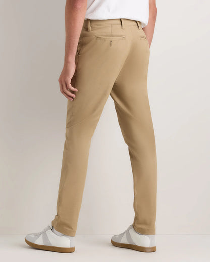 Organic Cotton Stretch Chino Pants - Slim - 30X30 / Stone
