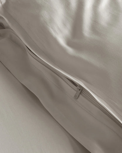 Signature Giza Cotton Sateen Deluxe Bedding Bundle - Twin / Dried Sage