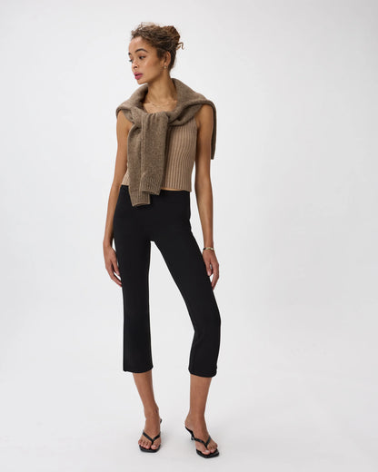 Ultra-Stretch Ponte Kick Flare Pants - XS / Olive