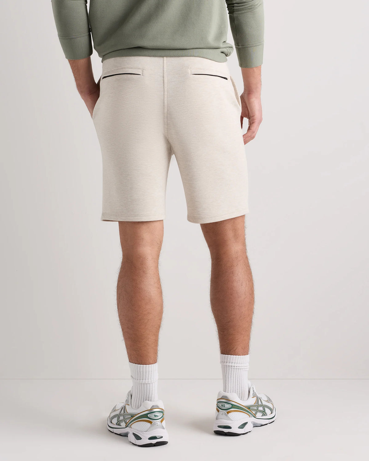 Supersoft Fleece 7.5" Sweatshorts - S / Heather Oatmeal