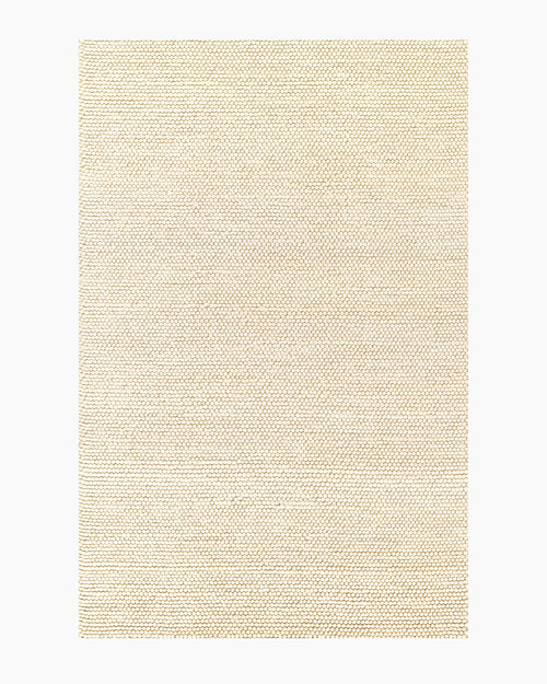 Tribeca Handwoven Wool Rug - 3' x 5' / Cream