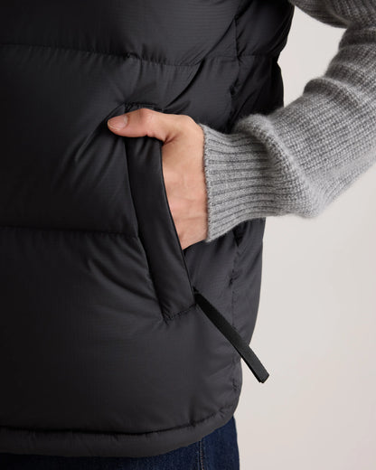 Responsible Down Puffer Vest - S / Carbon Grey