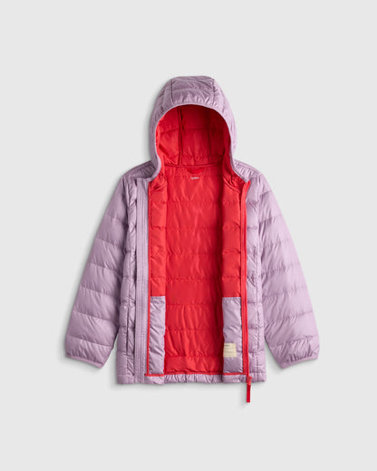 Lightweight Down Hooded Puffer Jacket - 6 / Blue Moon